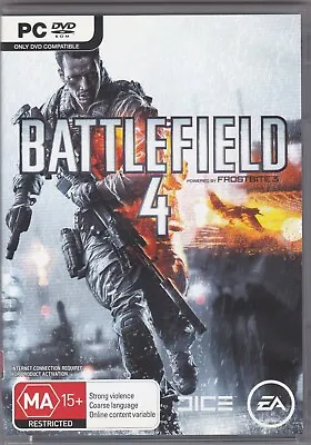 PC DVD Games - Battlefield 4 (3 X DVD + Booklet With Key) • $34.99