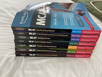 $15 • Buy MCAT Complete 7-Book Subject Review 2018-2019: Online + Book Set. 
