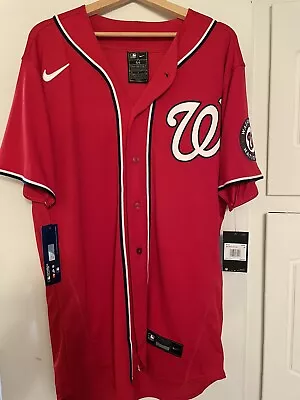 Authentic Washington Nationals Flex Jersey Sz 44 • $50