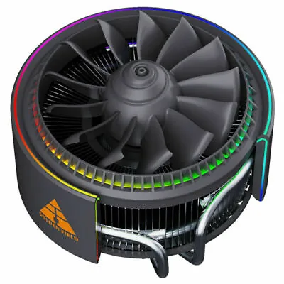 12V CPU Air Cooler Fan Heatsink 4-Pin Silent Cooling For Intel LGA 775 115X AMD • £52.07