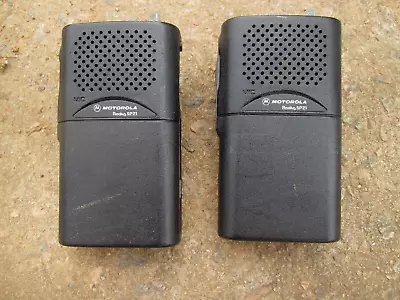 Lot Of 2 Motorola Radius SP21 Two Way Portable Radios Untested No Antennas • $11.50