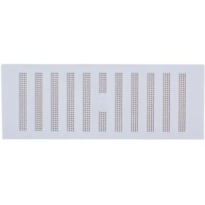 SINGLE BRICK 9  X 3  HIT & MISS AIR VENT White Slide Wall Airing Grille Cover UK • £4.64