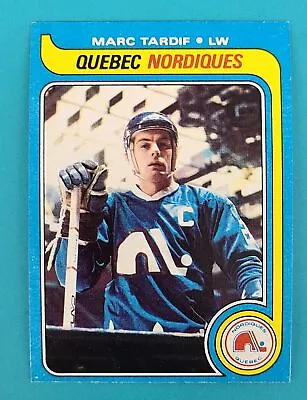 1979-80 Topps #108 Marc Tardif Quebec Nordiques HOCKEY Card M8 • $2.99