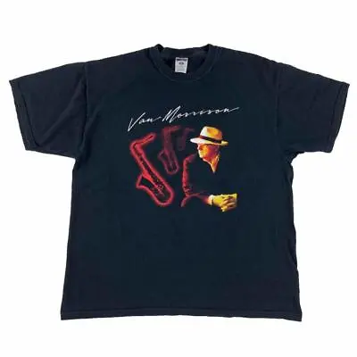 Van Morrison 2007 Concert Tour Shirt Mens XL Dallas NY San Francisco Minneapolis • $16.99