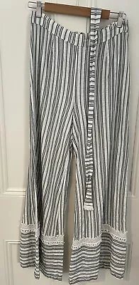 $15 • Buy Tigerlilly Womens Casual Pants Size 12 Wide Leg High-Rise