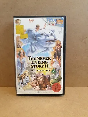 The Never Ending Story Part 2 - Warner Big Box Ex Rental VHS Pre Cert Interest  • £5.99