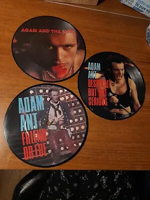 Adam Ant Picture Discs 7 Inch Vinyl LP • £14.99