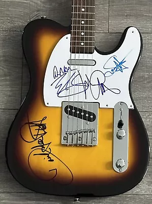 Van Halen Signed Guitar Dave Sam Al Ed Van Halen Autographed Guitar Beckett JSA • $19999