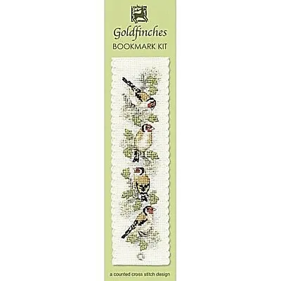 £8.15 • Buy Complete Cross Stitch Bookmark Kit - Goldfinch