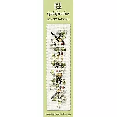 £8.15 • Buy Complete Cross Stitch Bookmark Kit - Goldfinch