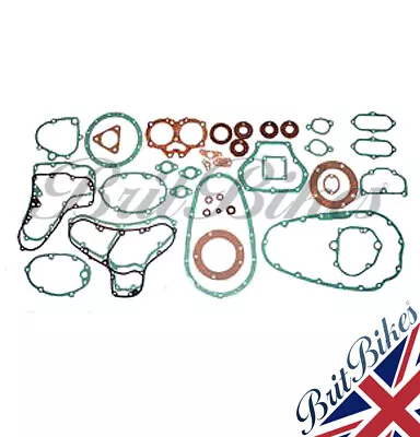 Gasket Set Complete Bsa A10 Golden Flash (schg) 650 (1950-62) - 320cbsa • $120.61