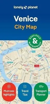 Lonely Planet Venice City Map By Lonely Planet 9781787017917 | Brand New • £5.99