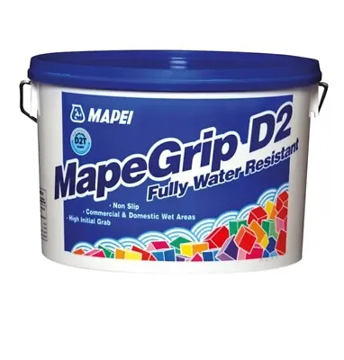 Ready Mixed Tile Adhesive Mapei Mapegrip D2 For Ceramic And Mosaic Tiles 15kg • £32.99