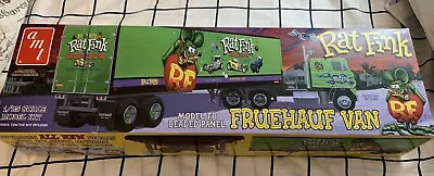 1/25 AMT Rat Fink Fruehauf Trailer  #AMT1292 New Open Box. Read. • $25.99