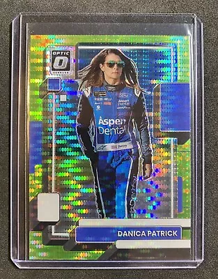 2023 Panini Donruss Racing Optic Danica Patrick Green Pulsar #41 NASCAR • $2