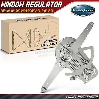 Front Passenger RH Power Window Regulator For Volvo S80 1999-2006 2.5L 2.8L 2.9L • $47.99