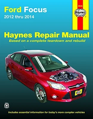 $18.71 • Buy Ford Focus (12-14) Haynes Repair Manual (Does Not Include Information Specif...