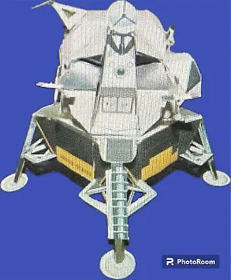 Gulf Oil Inc Apollo Lunar Module LM Kit Model RARE 1960s Promo W/ Inst. Vintage • $47.72