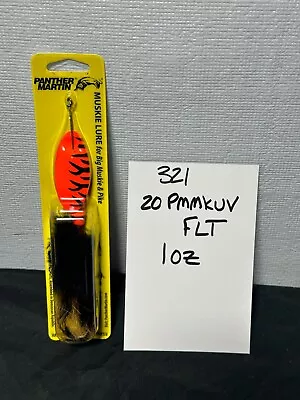 Muskie Marabuck Panther Martin 20-PMMK-UV-FLT 1 Oz (Comb. Ship = +1 • $5