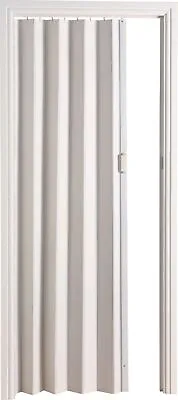 £44.14 • Buy White Oak Effect Bi Folding Door PVC Panel Magnetic Sliding Accordion Concertina