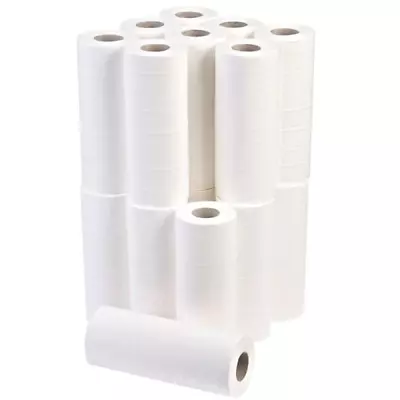 Essentials White Couch Roll 10  - 2ply - 40m X 250mm - Case Of 18 • £23.99