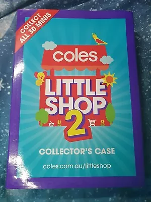 Coles Little Shop 2 Mini Complete Set In Case • $29.95