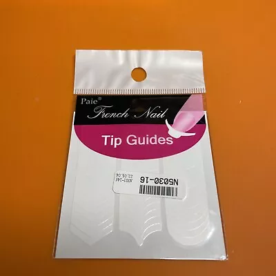 1 Set French Nail Tips White Stickers (54 Stickers) - Shipped From CA • $1.99