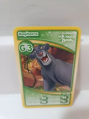 £1 • Buy Morrisons Disney Paris 20th Anniversary Trading Card G3 BAGHEERA