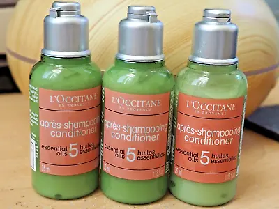 3 X L'Occitane Apres-Shampooing Conditioner Essential Oils 105 Ml Total • $9.99