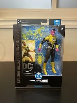 McFarlane Toys DC Comics Collector Series Figure - WV2 Sinestro • $29.99