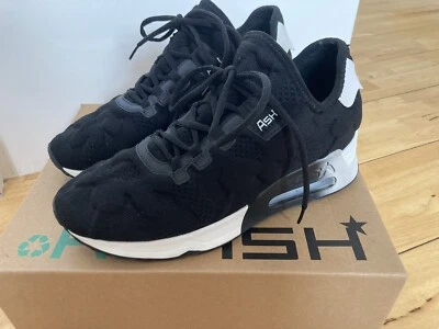 £59.99 • Buy Ash Womens Eco Trainers Lift Flower Casual Lace-up Low-top Textile Sz 6.5 Or 40
