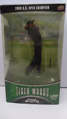 TIGER WOODS Upper Deck Pro Shots Figure 2000 U.S. Open Champion NIP • $33.99