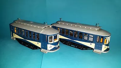 HO Scale Two Custom Pre-Mantua Trolleys • $10