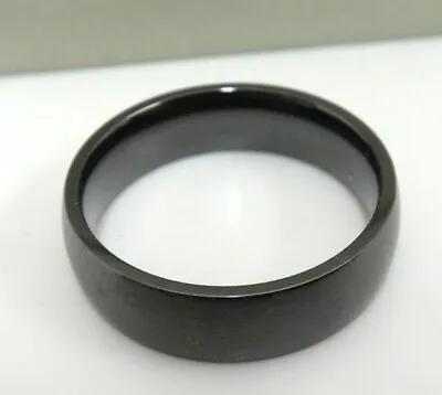 Marke Titanium Mens Wedding Band Size 8.5 Gunmetal Black Gray With Box • $49.99