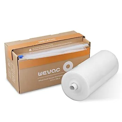 $35.83 • Buy Wevac 11” X 150’ Food Vacuum Seal Roll Keeper With Cutter, Ideal Vacuum Sealer