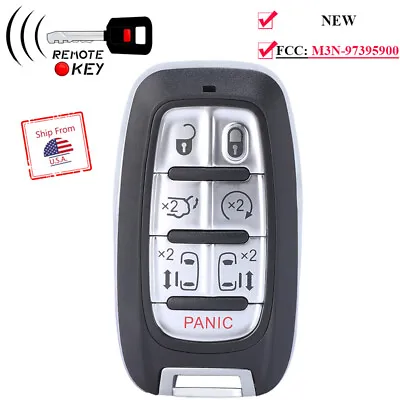 M3N-97395900 For Chrysler Pacifica 2017-2023 Voyager 2020-2022 Remote Key Fob • $28.07
