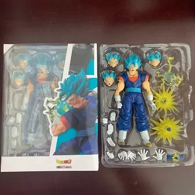 Dragon Ball SHF SUPER Vegito Super Saiyan God S.H.Figuarts Anime Action Figure M • $32.29