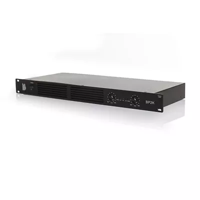 Power Amplifier 2 Channel 1u BP2K 2000W 4ohm Or 8ohm Bridged ClassD • £199