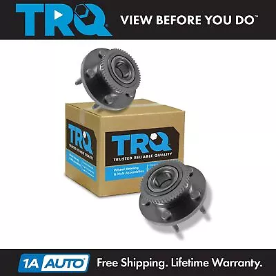 TRQ Front Wheel Bearing & Hub Assembly Set Fits 2005-2014 Ford Mustang • $94.95