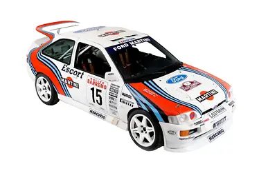 1:10 RC Clear Lexan Body Shell Ford Escort Cosworth WRC With Decals- Martini • £47.34