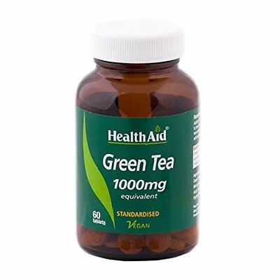 Healthaid Green Tea Extract 1000mg (Equivalent) - 60 Tablets • £45.53