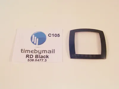 FOR RADO 538.0477.3 Watch Replacement Part BLACK Glass Crystal Spare Part C105 • £28.99