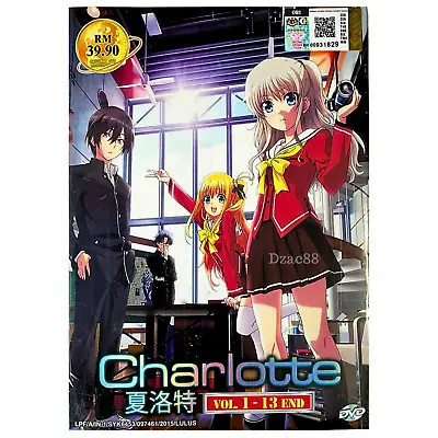 DVD Anime CHARLOTTE Complete TV Series (1-13 End) English Dubbed All Region • $25.49