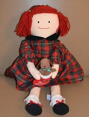 Madeline Christmas Cloth Doll • $15