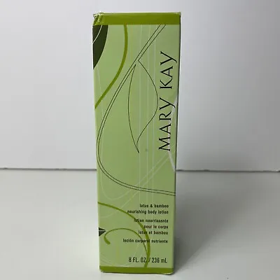 Mary Kay Lotus & Bamboo Nourishing Body Lotion 8 Oz. NEW In Box B27 • $11.90