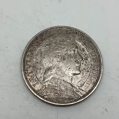 Vintage 1931 Latvian 5 Lati Silver Coin • $49.99
