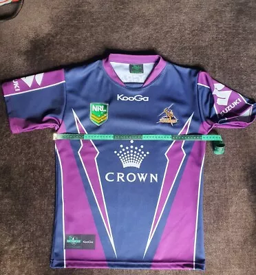 £51.61 • Buy MELBOURNE STORM Jersey Mens Small NRL Rugby League Kooga Authentics Jersey