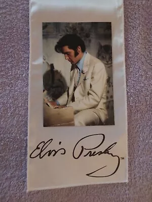 Elvis Presley Signature White Scarf&playing Piano White Suit Photo Lot 2 • $25