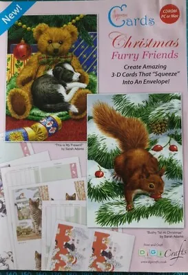 £3.95 • Buy Squeezee Cards  CHRISTMAS FURRY FRIENDS    CD-ROM   *Pre-owned Excellent*