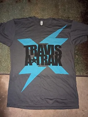 Travis Barker DJ A-Trak Shirt Size Medium Blink 182 Famous Stars & Straps  • $12